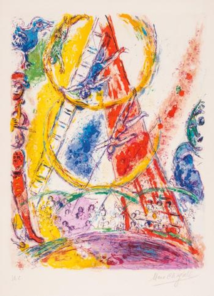 From. le Cirque by Marc Chagall