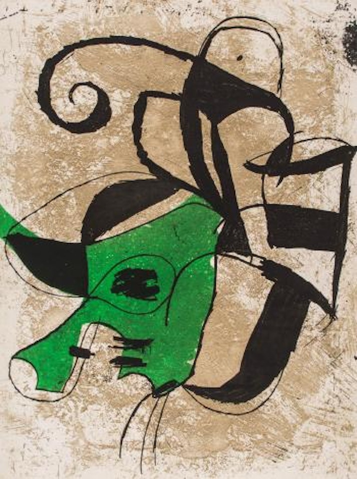 La commedia dell’arte I (D.1106) by Joan Miró