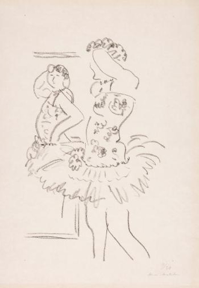 Danseuse Au Miroir (D.492) by Henri Matisse