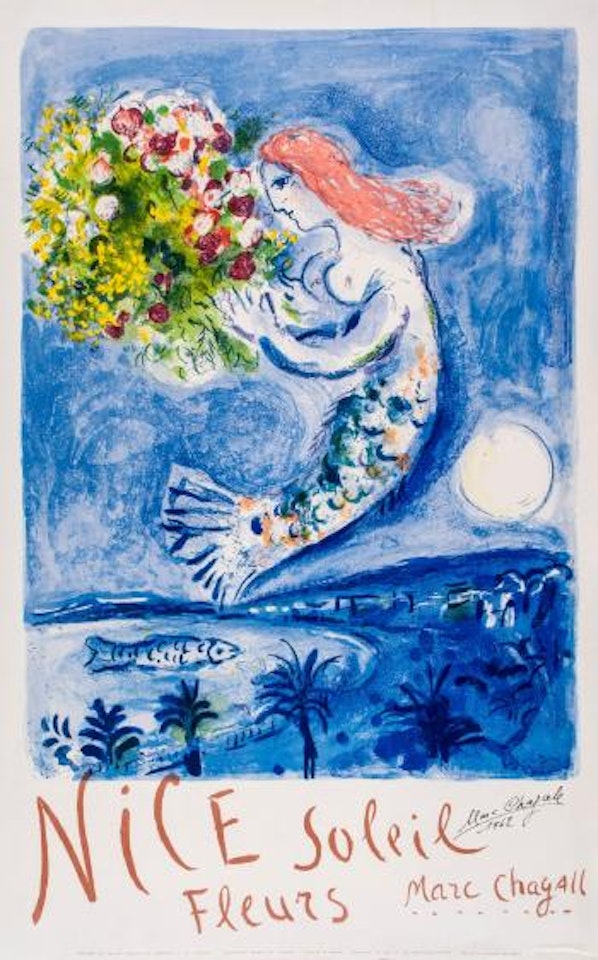 Baie des Anges (M.350) by Marc Chagall