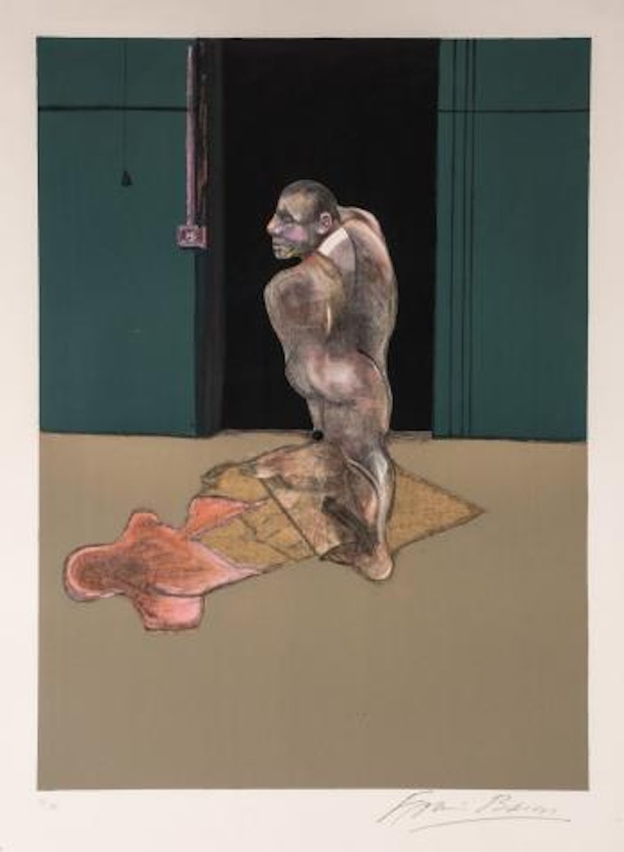 Study for portrait of John Edward (S.22) by Francis Bacon