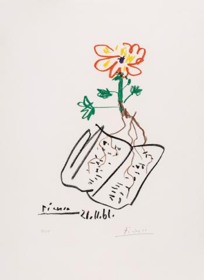 Fleur by Pablo Picasso