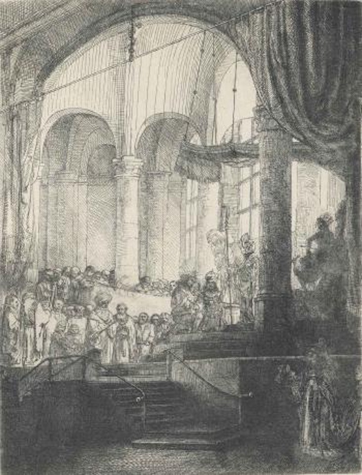 Medea, or: The Marriage of Jason and Creusa (B., Holl. 112; H. 235; New Holl. 241) by Attributed to Rembrandt Harmensz van Rijn