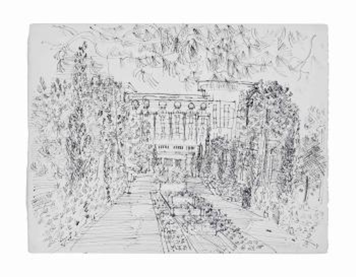 Les Jardins Du Val D'esquières by Raoul Dufy