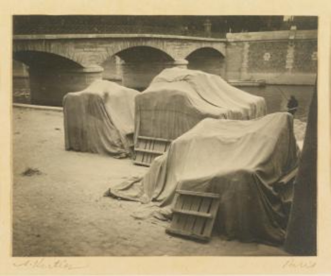 Behind Notre-dame, Paris, October by André Kertész