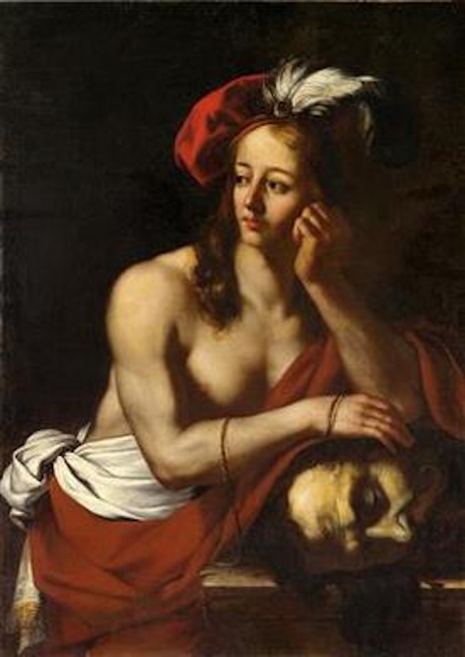 David with the Head of Goliath by BOLOGNESE SCHOOL