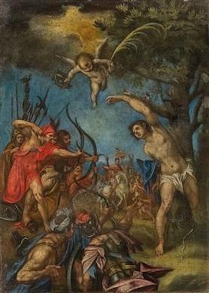 The Martyrdom of Saint Sebastian by German School