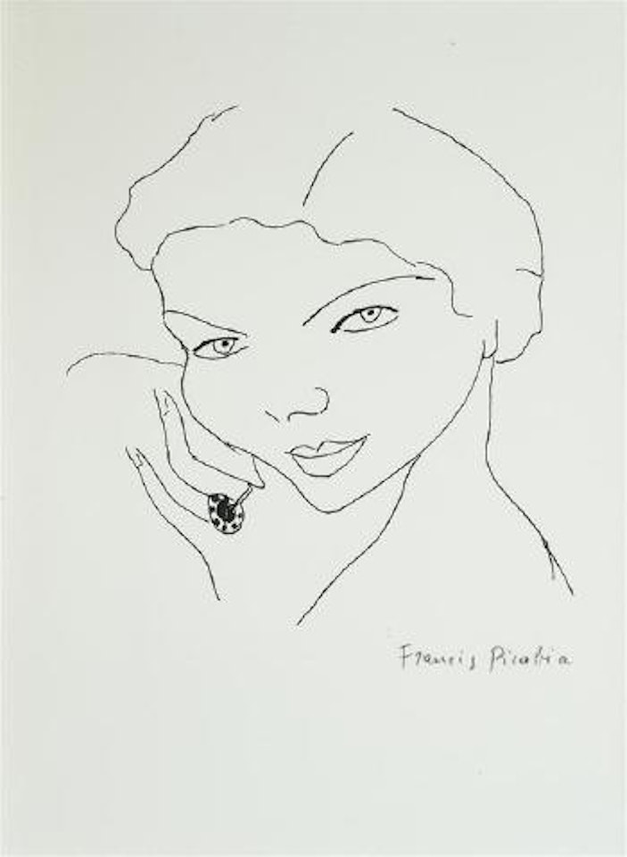 Portrait de femme à la bague by Francis Picabia