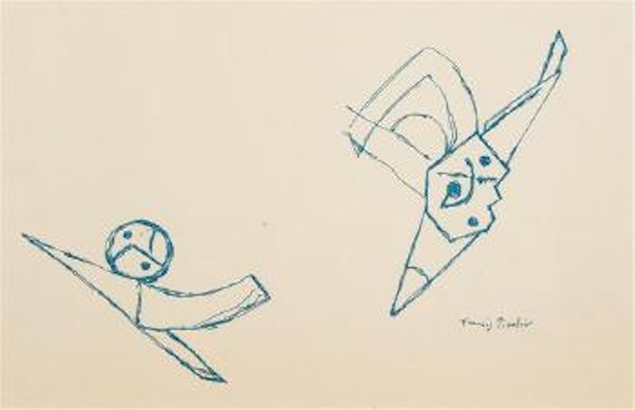 Étude pour la couverture de 691 by Francis Picabia