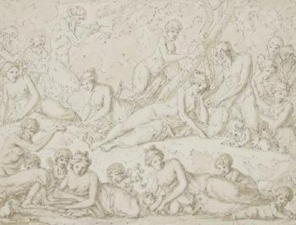 Bacchanale by Louis-Félix de la Rue