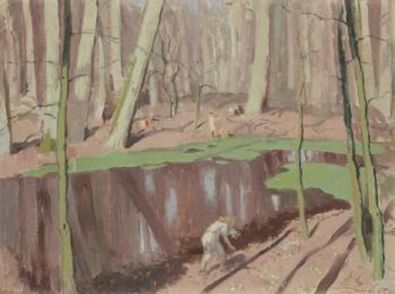 Mare de la forêt de Marly by Maurice Denis