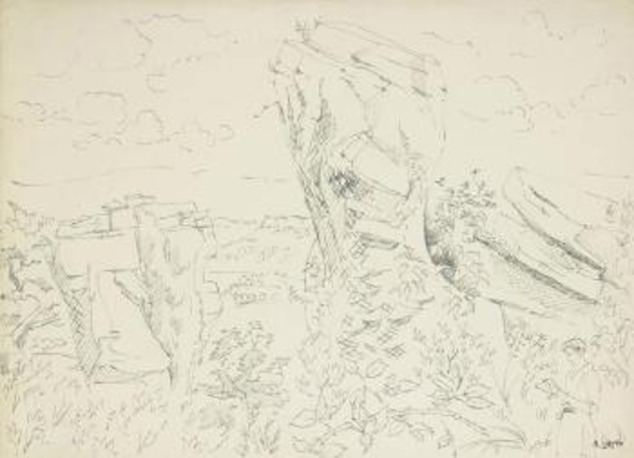 Les Rapières, Gordes by André Lhote