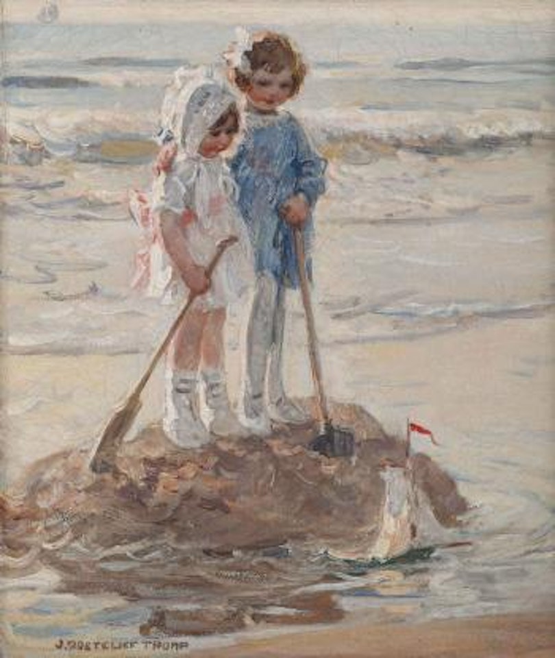 The little sailing boat by Jan Zoetelief Tromp