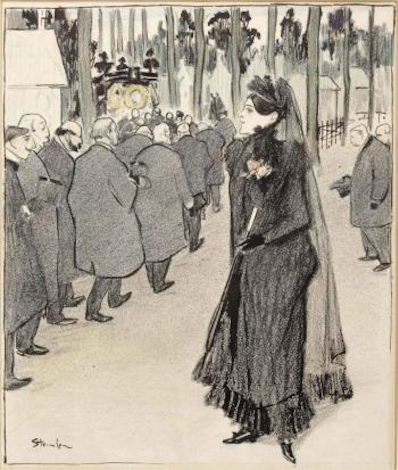 La Vénus des Cyprès by Théophile Alexandre Steinlen