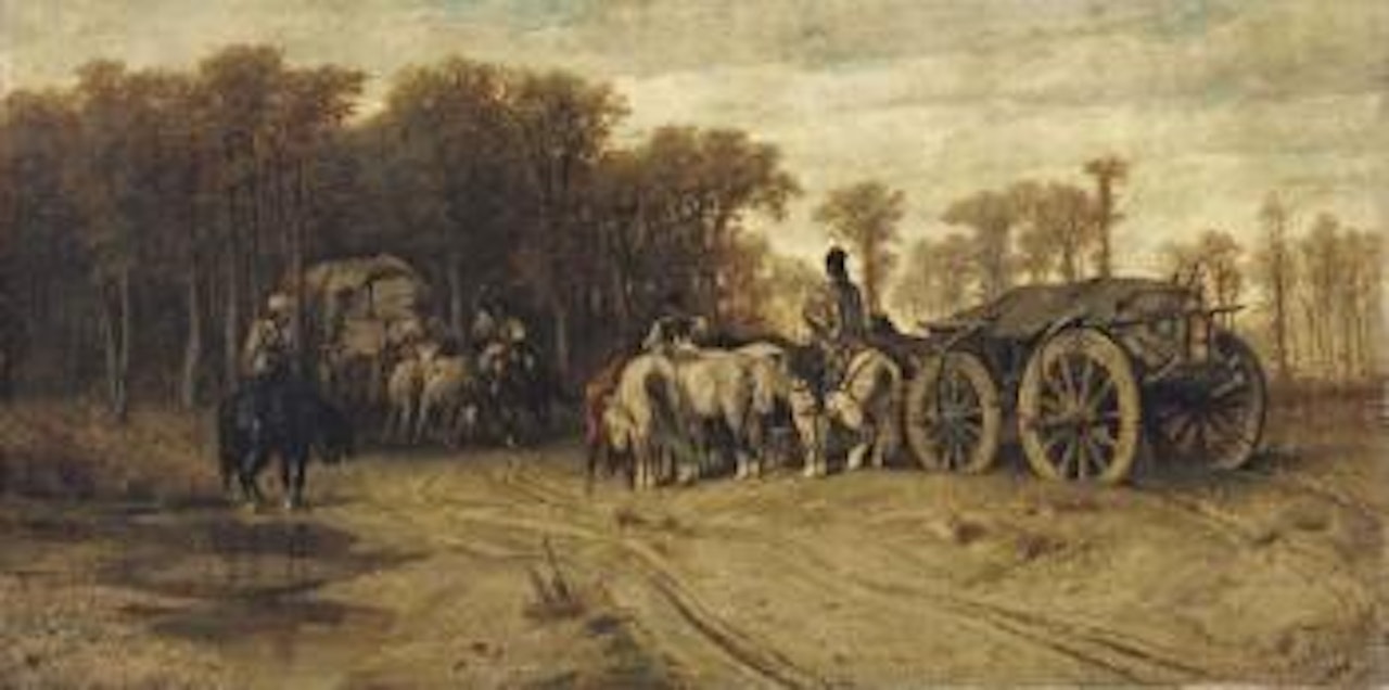 The Encounter by Adolf Schreyer