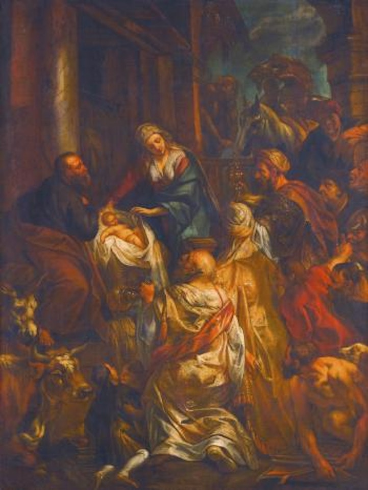 Adoration Of The Magi by Jacob Jordaens