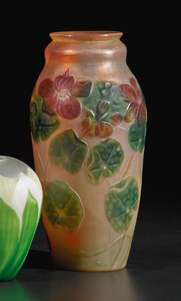 Nasturtium Vase by Tiffany Studios