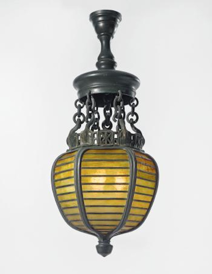 Geometric Lantern by Tiffany Studios