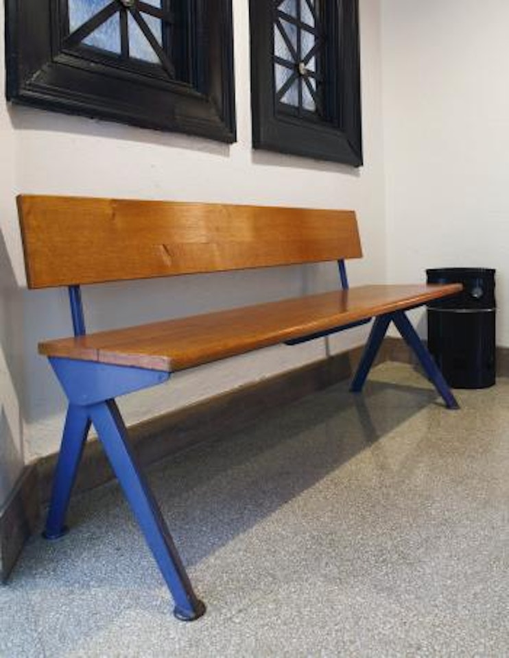 Marcoule Bench From The Cea Building by Jean Prouvé