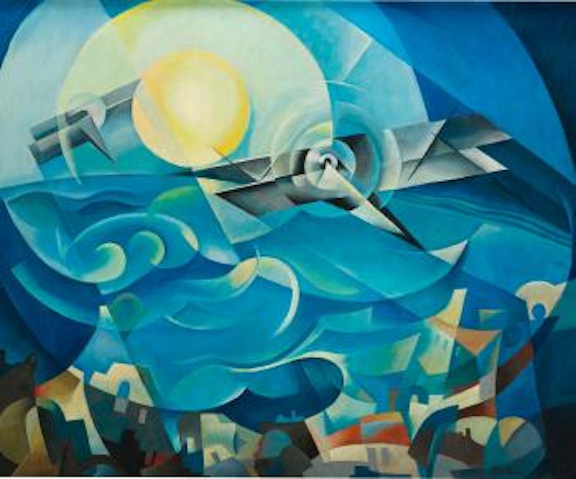 Raggiungendo Il Sole by Tullio Crali