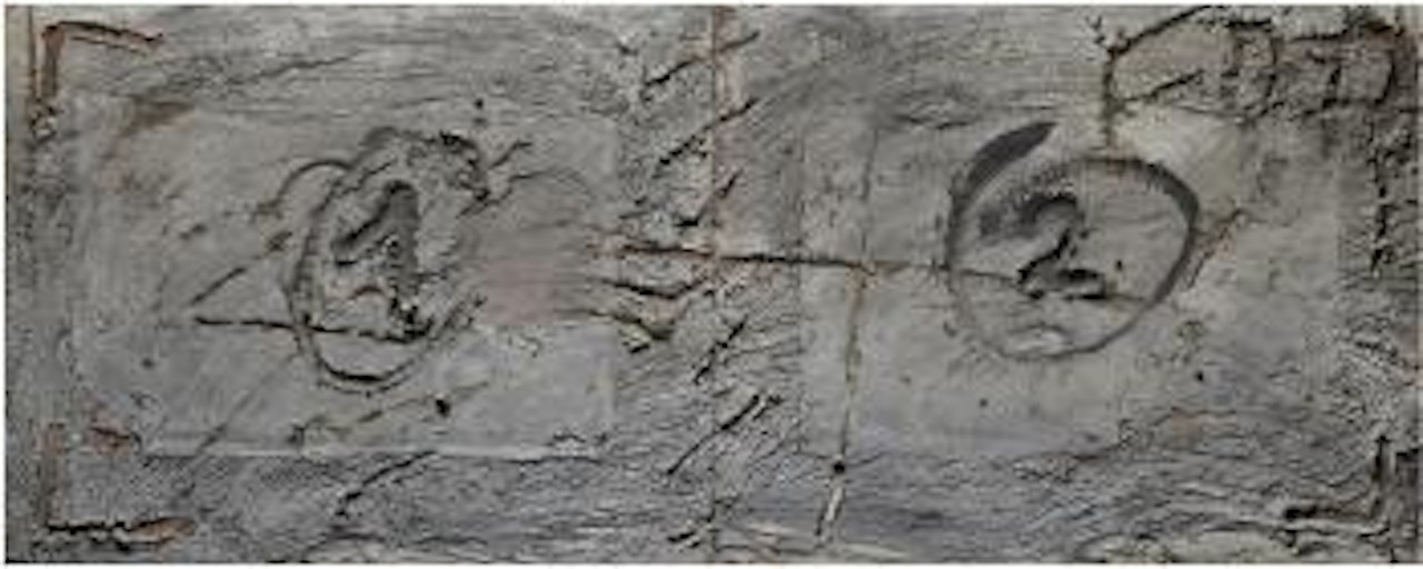 Dos Veces (Diptyque) by Antoni Tapies