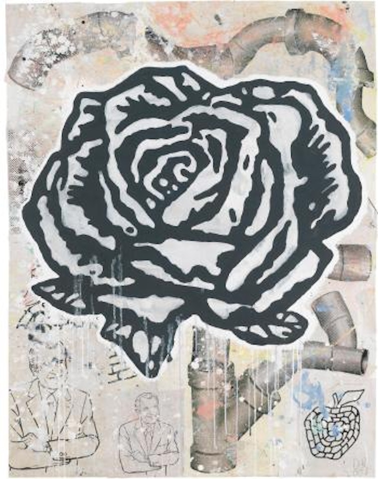 Black Rose by Donald Baechler