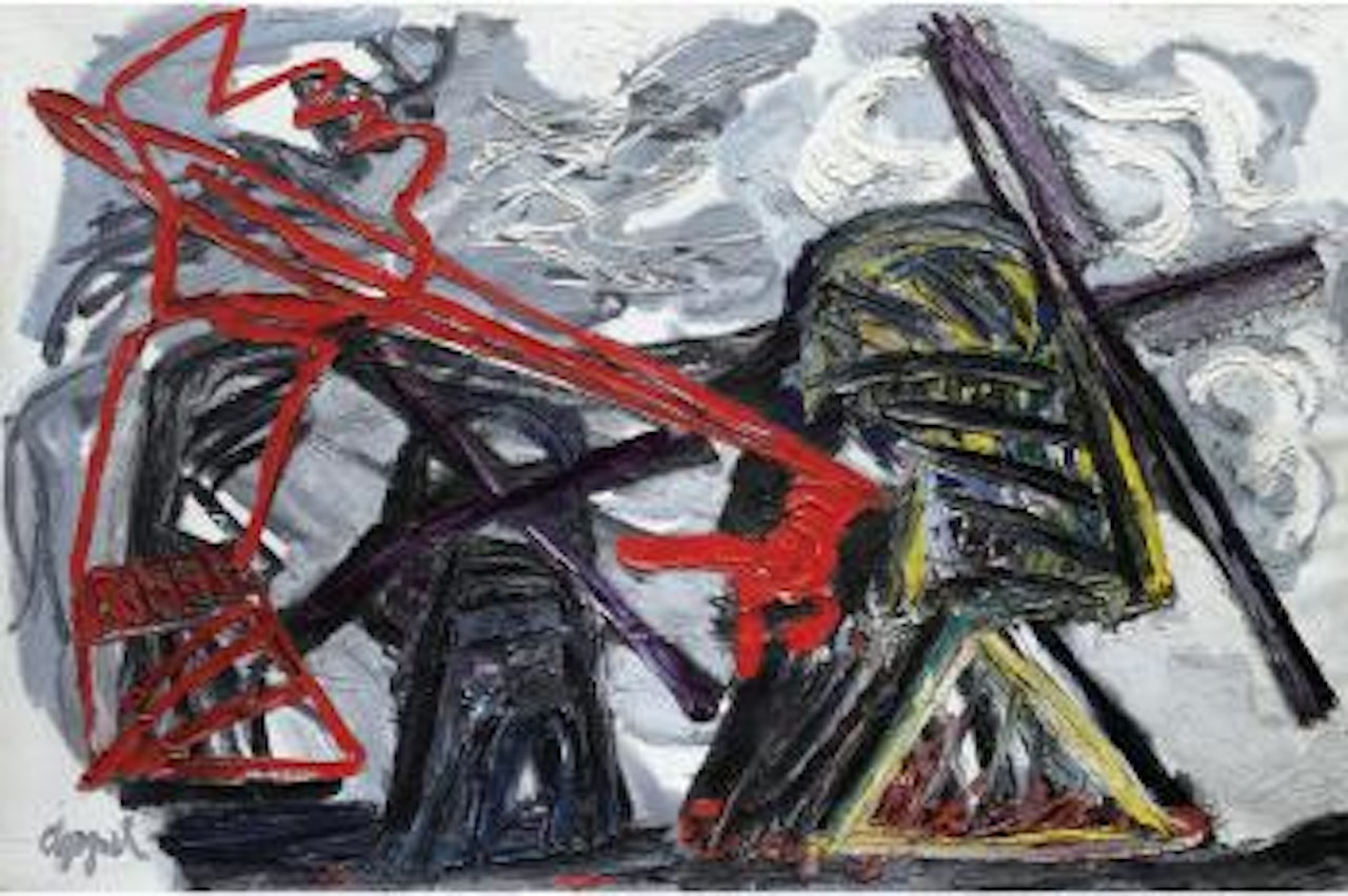 Don Quichotte Aux Pays-Bas by Karel Appel