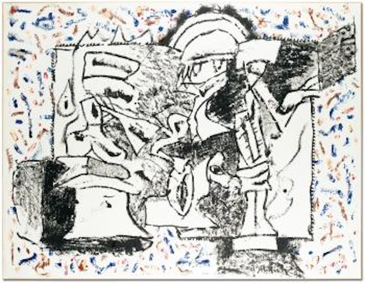 Pas Son Pareil by Pierre Alechinsky