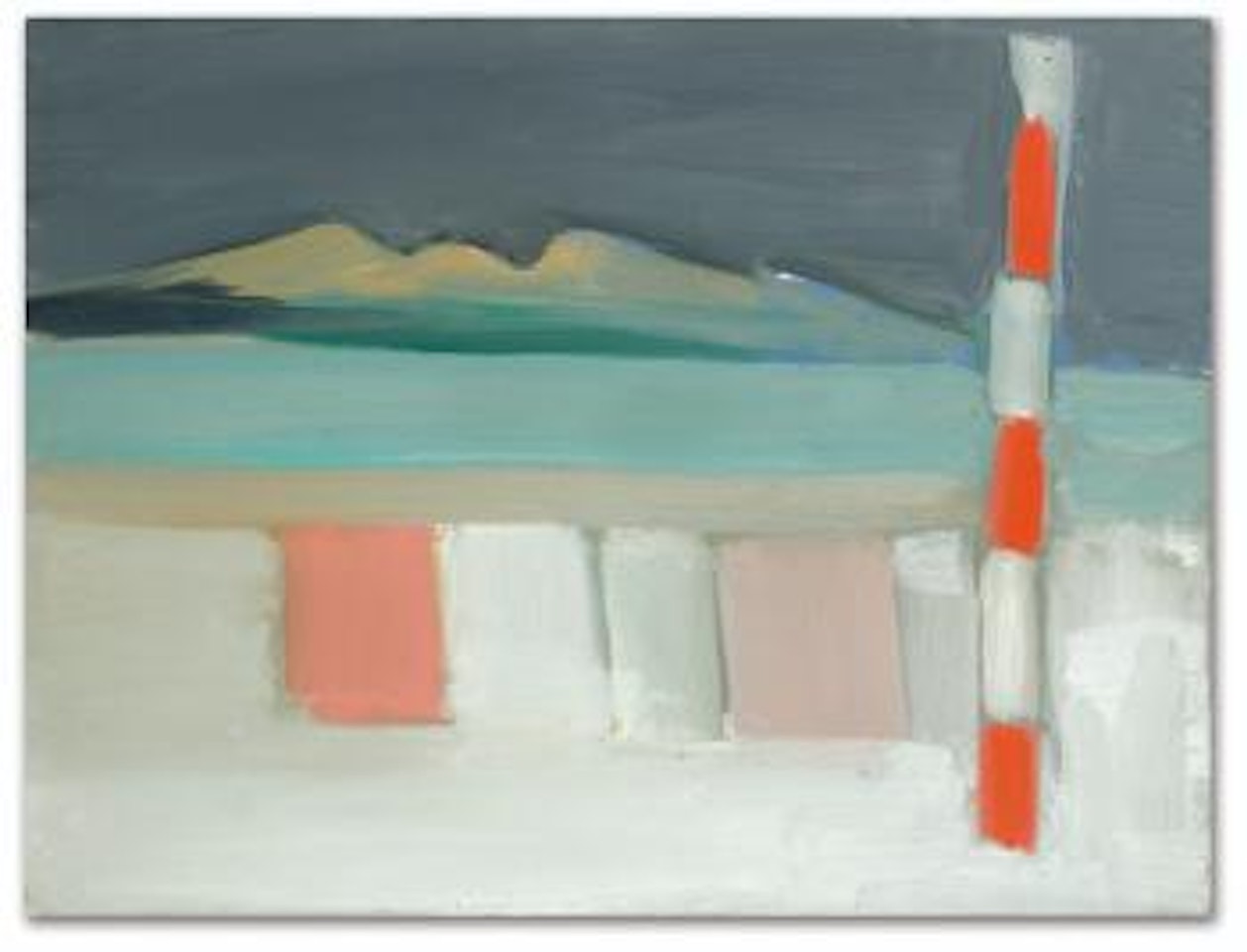 Plage De Calais by Nicolas de Staël