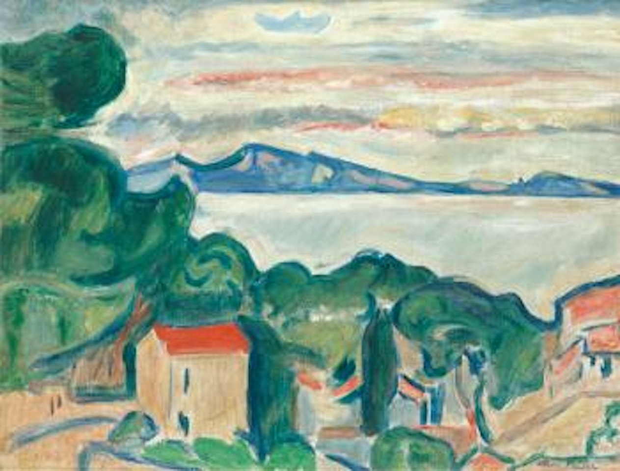 La Baie de Saint-Tropez by Othon Friesz