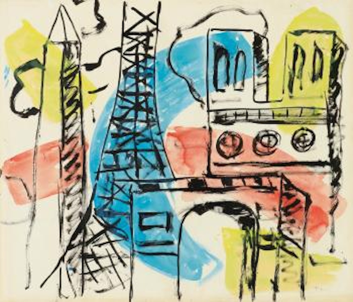 La Ville by Fernand Leger