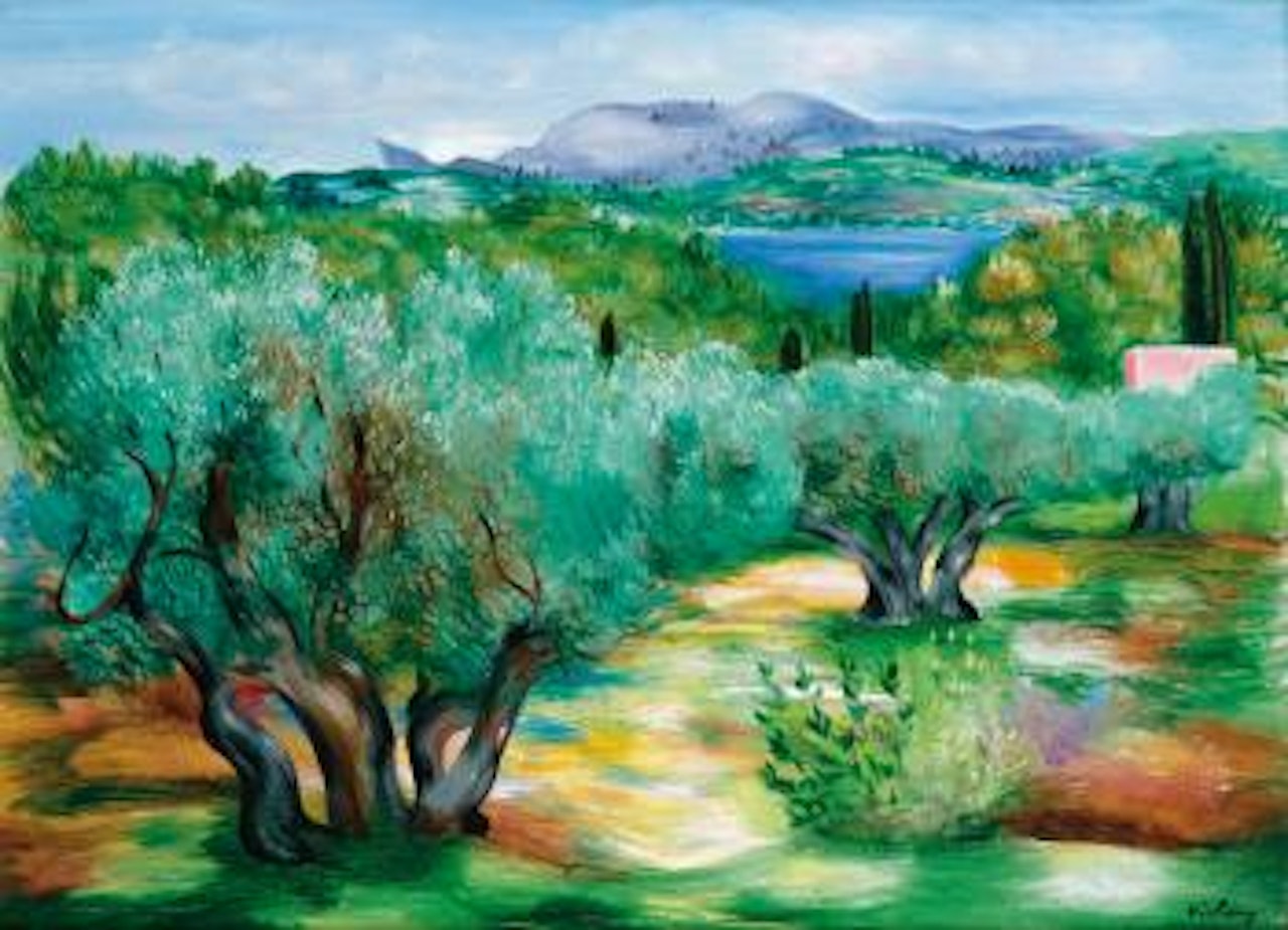 Paysage Provencal by Moïse Kisling