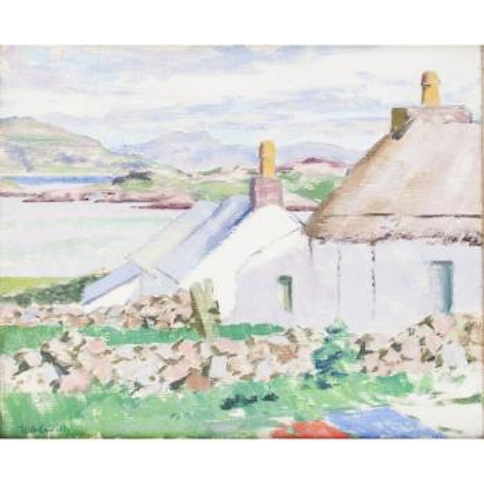 Crofts, Iona by Francis Campbell Boileau Cadell