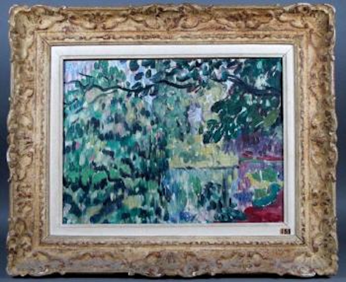 Au bord de l'étang by Louis Valtat