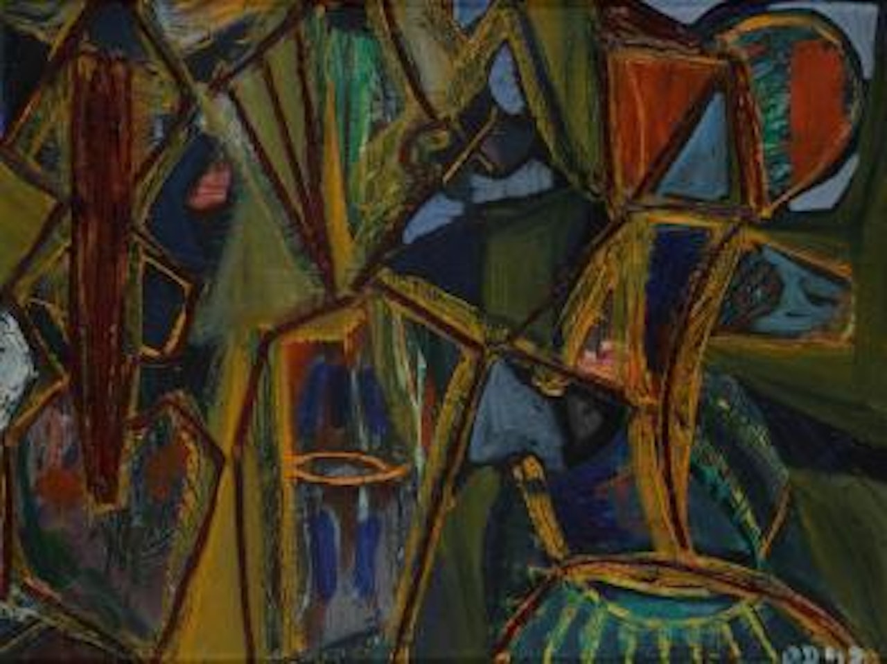 Violoncellistes by Olivier Debre