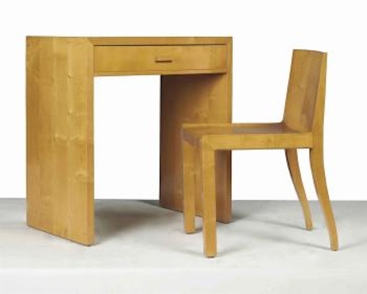 A Writing Desk And Chair by Jean-Michel Frank