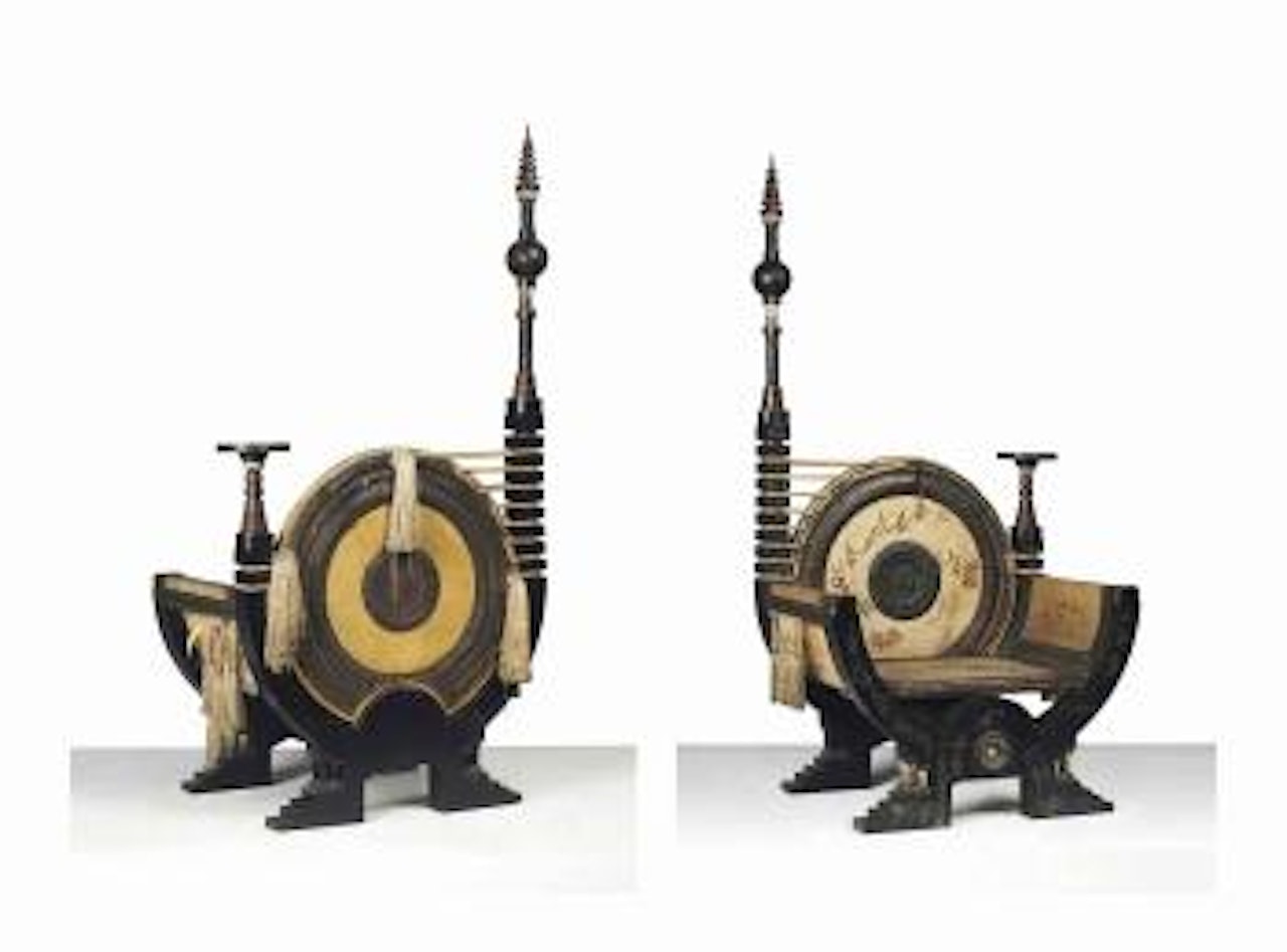 A Throne by Carlo Bugatti