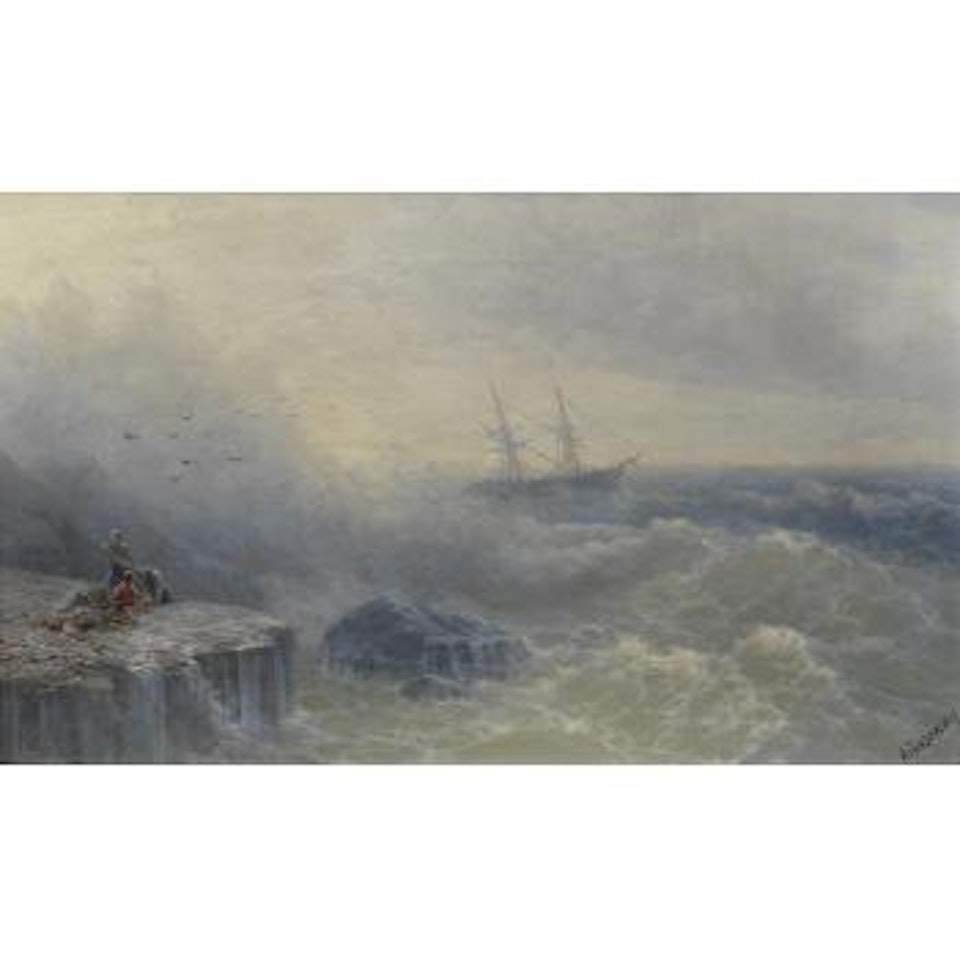 The Survivors by Ivan Konstantinovich Aivazovsky