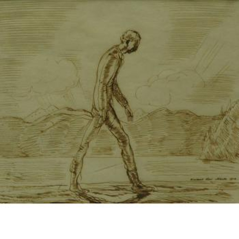 Walking along the Shore by Rockwell Kent
