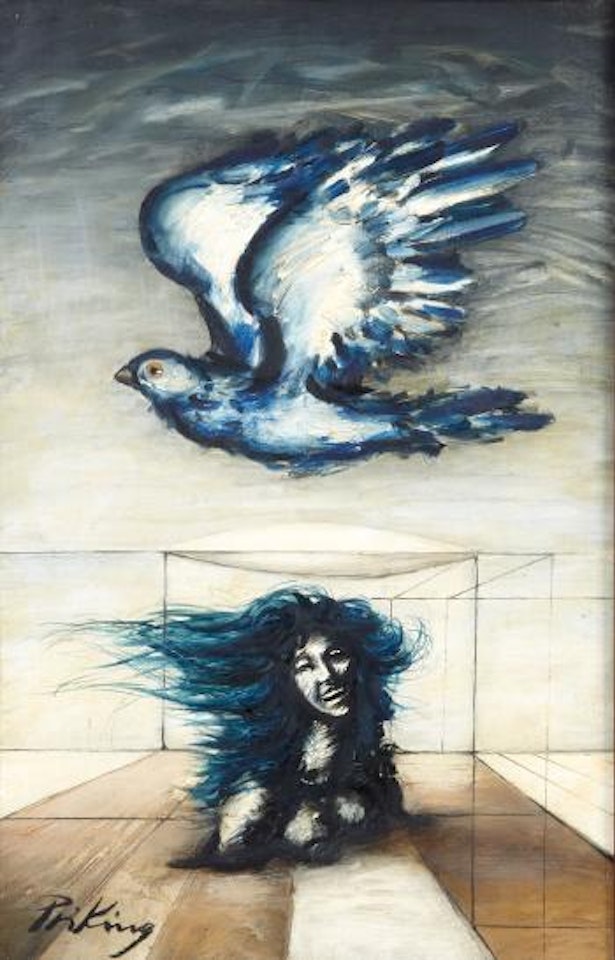 Femme à la colombe by Franz Priking