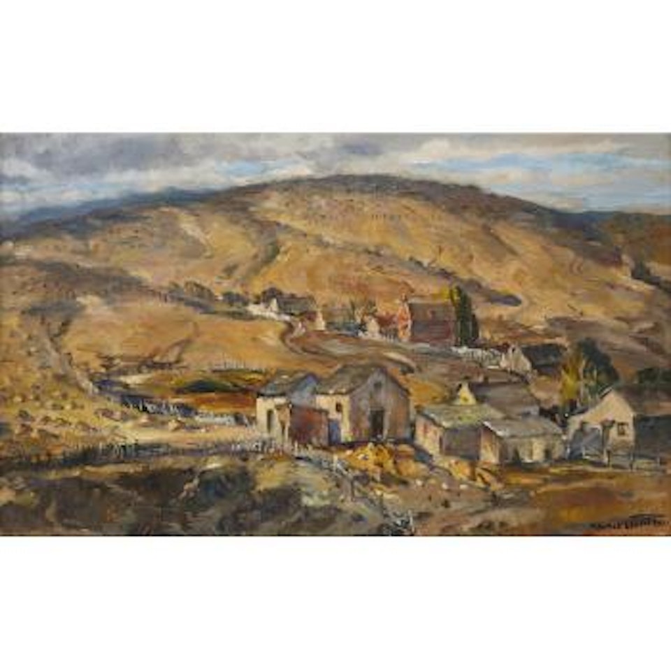 The red school house by Maurice Logan