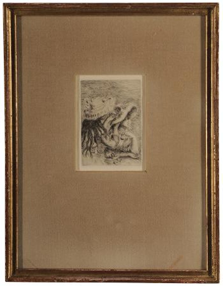 Chapeau épinglé, (La fille de Berthe Morisot et sa cousine) by Pierre-Auguste Renoir
