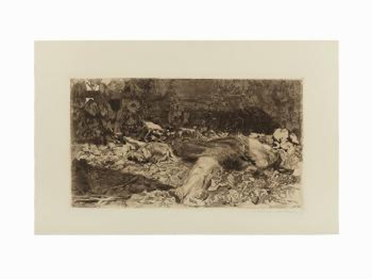 Vergewaltigt (Raped) by Kathe Kollwitz