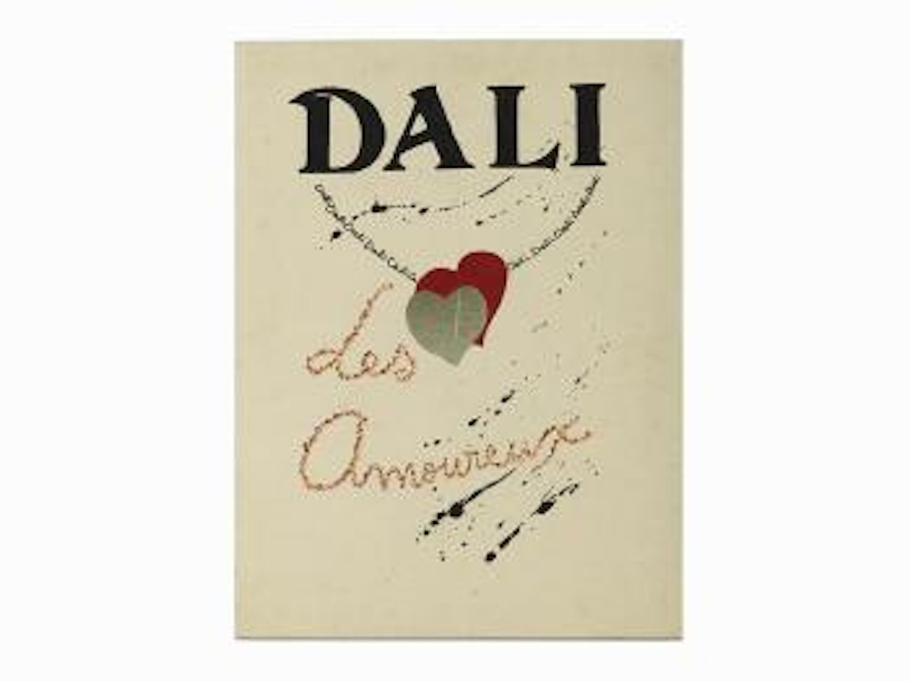 Les Amoureux (The Lovers)' Suite: 'Anthony and Cleopatra'; 'Lancelot and Guinevere'; 'Adam and Eve (Garden of Eden) (Danae and Zeus)' by Salvador Dali