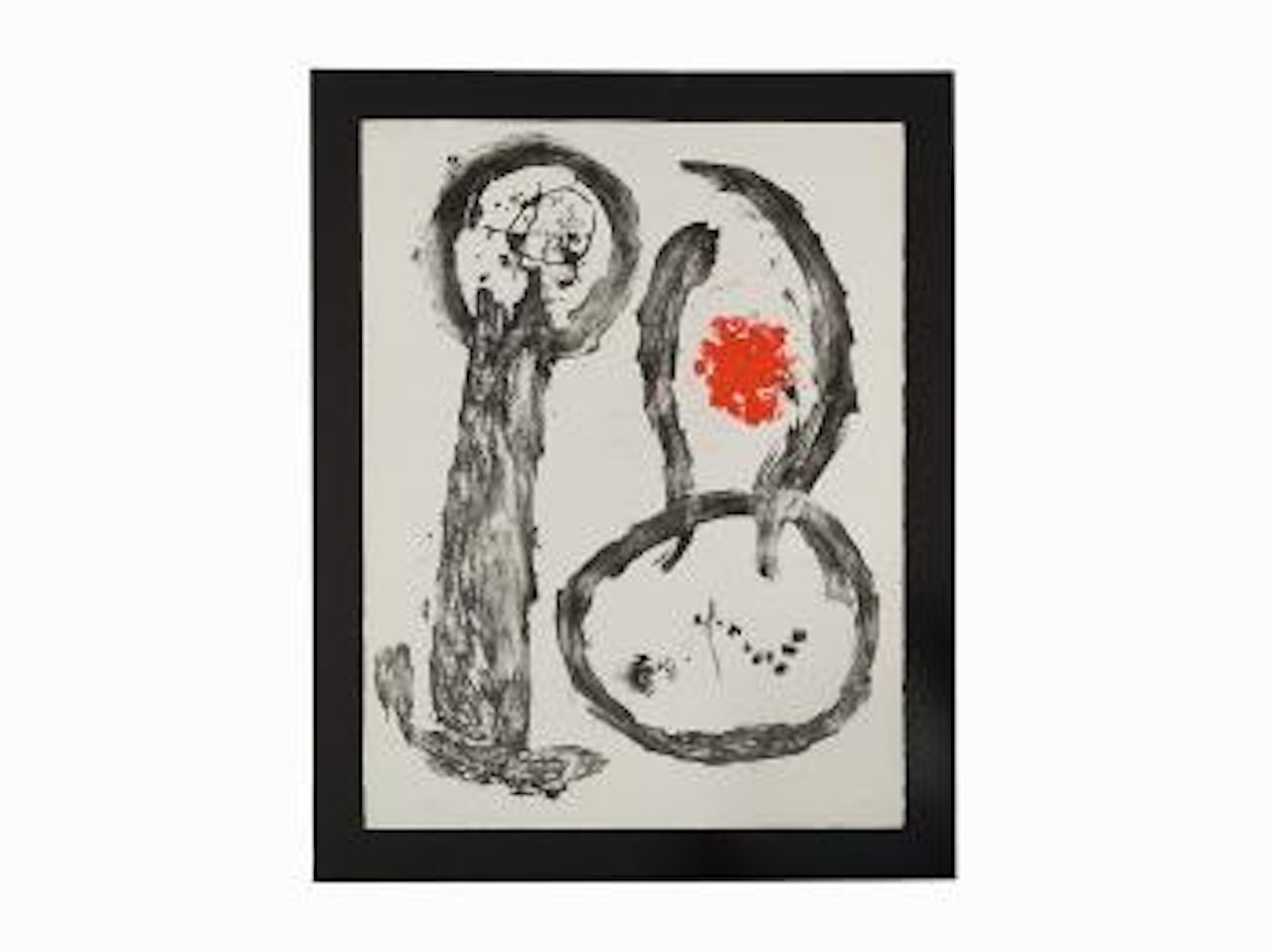 Untitled Plate 9 from 'Album 19' by Joan Miró