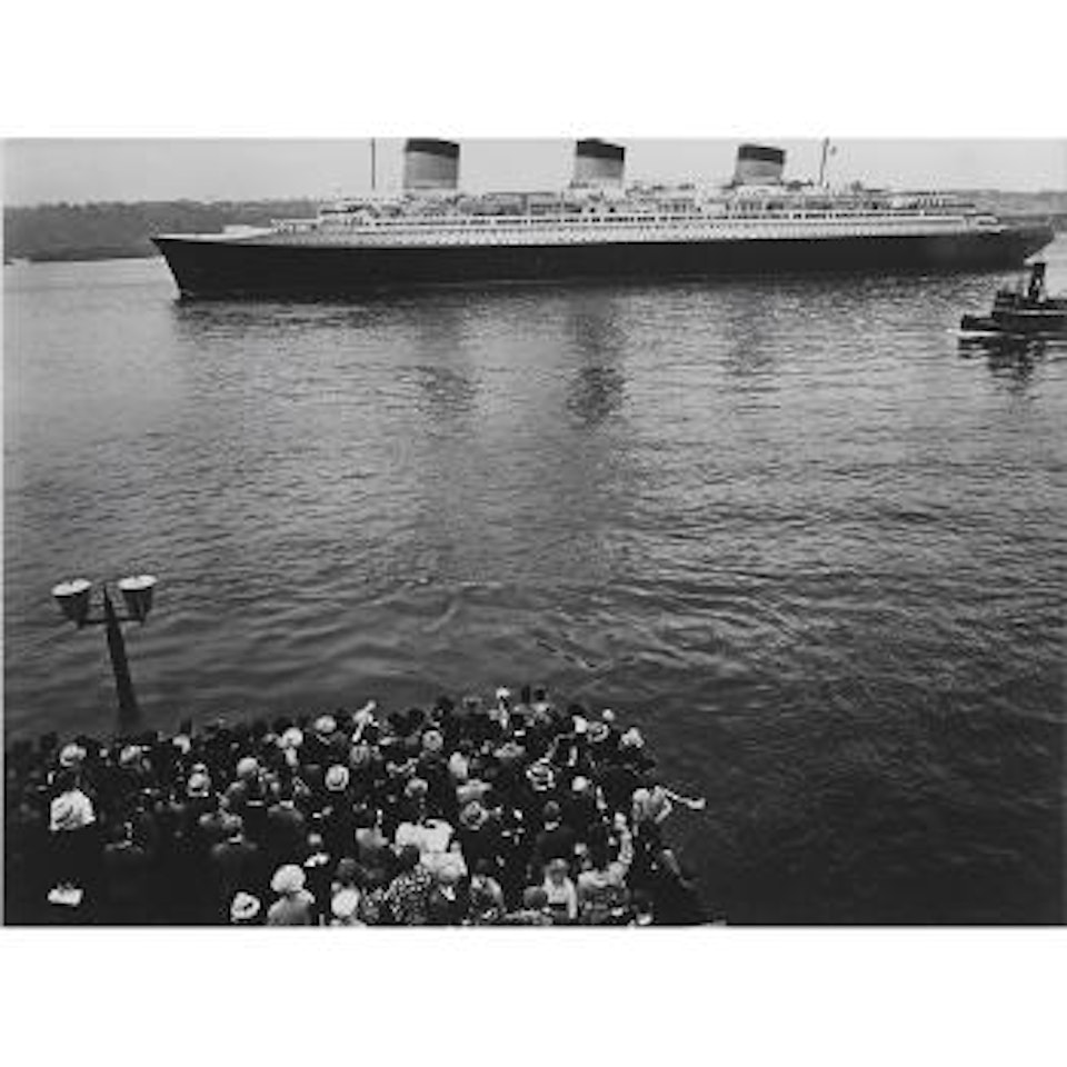 The S.S. Normandie by Berenice Abbott