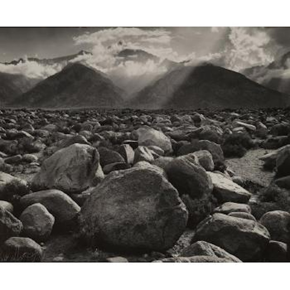 Mount Williamson, Sierra Nevada from Manzanar, California by Ansel Adams