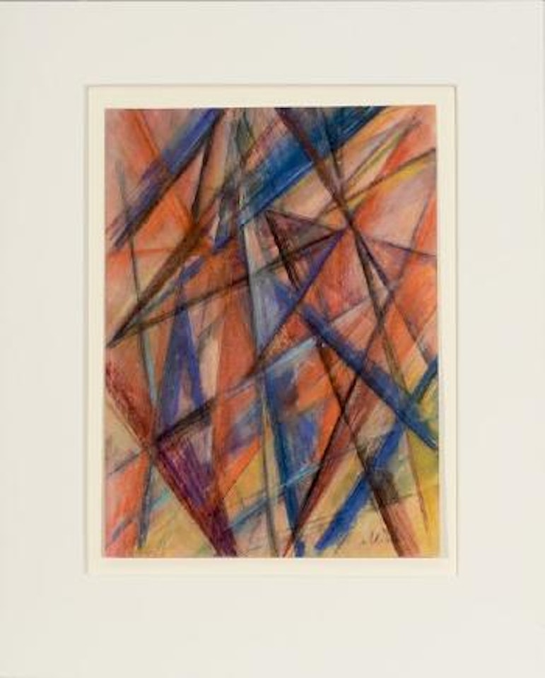 Rayonnist Composition by Mikhail Larionov