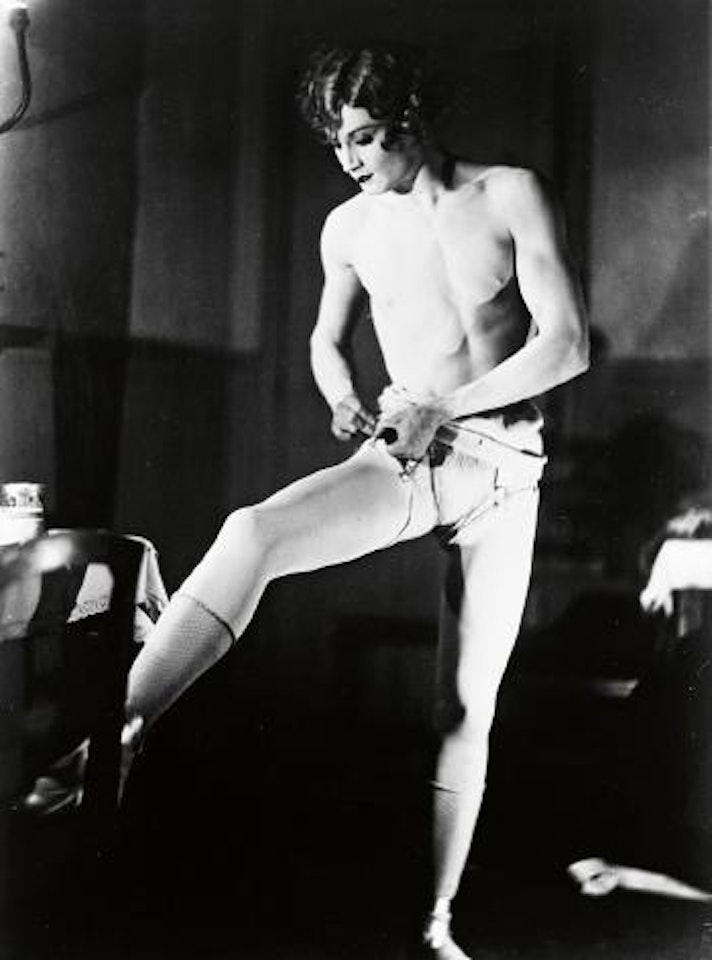 The transvestite barbette by Man Ray