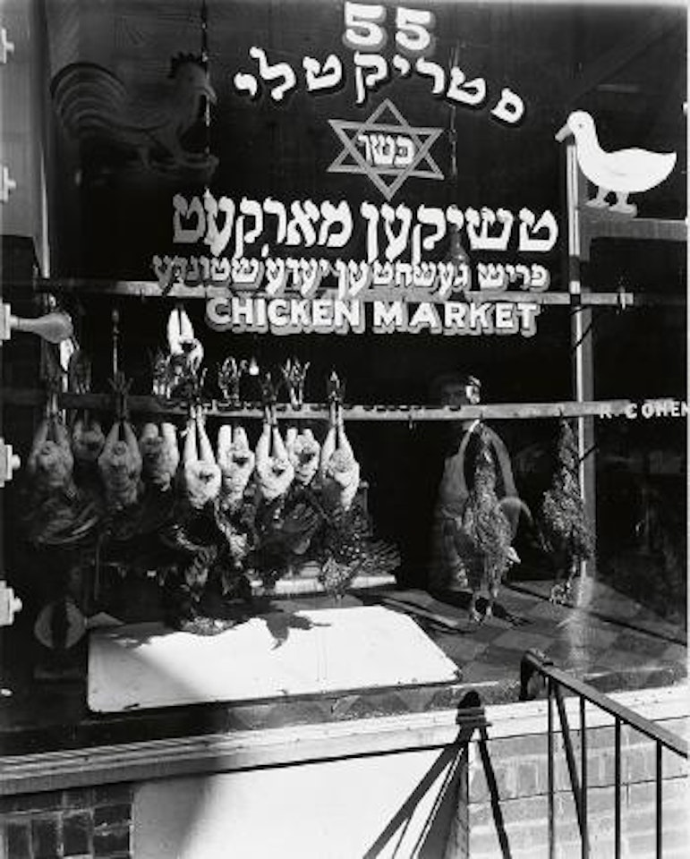 Chicken market, 55 Hester Street by Berenice Abbott